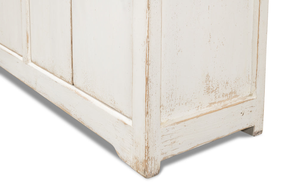 American Home Furniture | Sarreid - Eight Is Enough Sideboard Whitewash