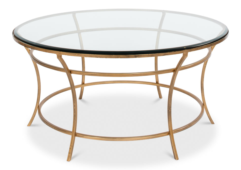 American Home Furniture | Sarreid - Round Coffee Table