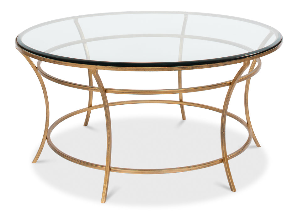 American Home Furniture | Sarreid - Round Coffee Table