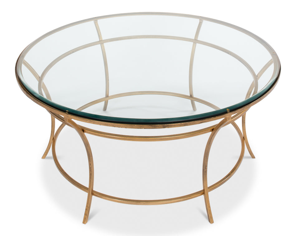 American Home Furniture | Sarreid - Round Coffee Table