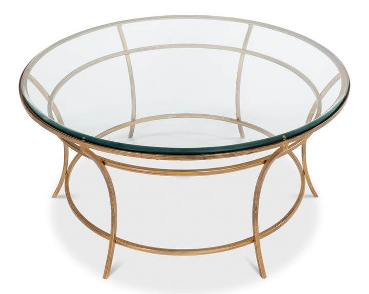 American Home Furniture | Sarreid - Round Coffee Table