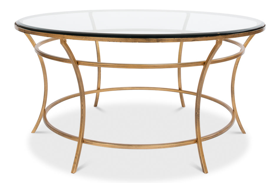 American Home Furniture | Sarreid - Round Coffee Table