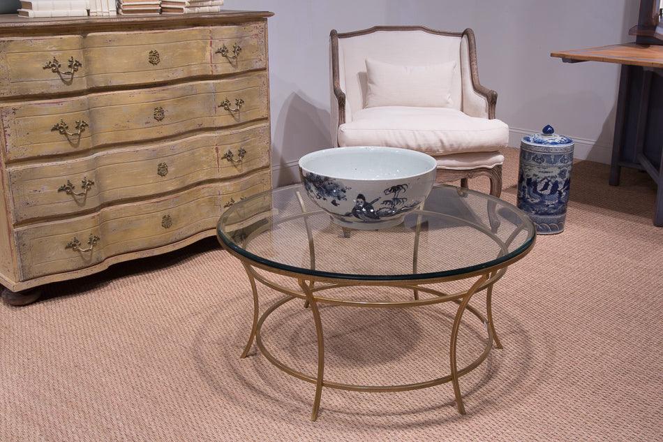 Sarreid Round Coffee Table COFFEE TABLES