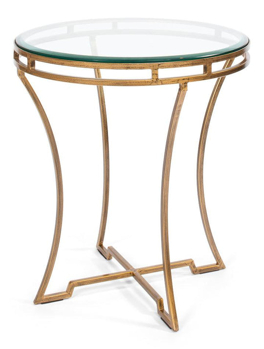 Sarreid Round Side Table ACCENT TABLES