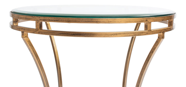 American Home Furniture | Sarreid - Round Side Table