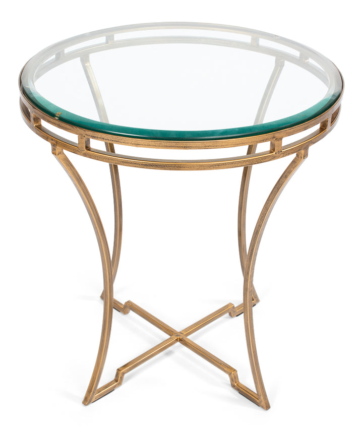 American Home Furniture | Sarreid - Round Side Table