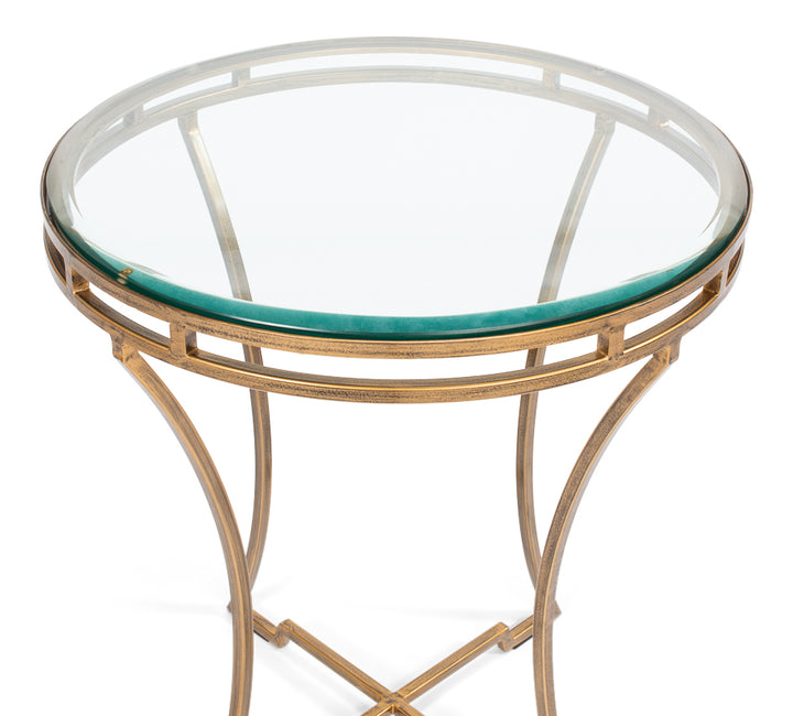 American Home Furniture | Sarreid - Round Side Table