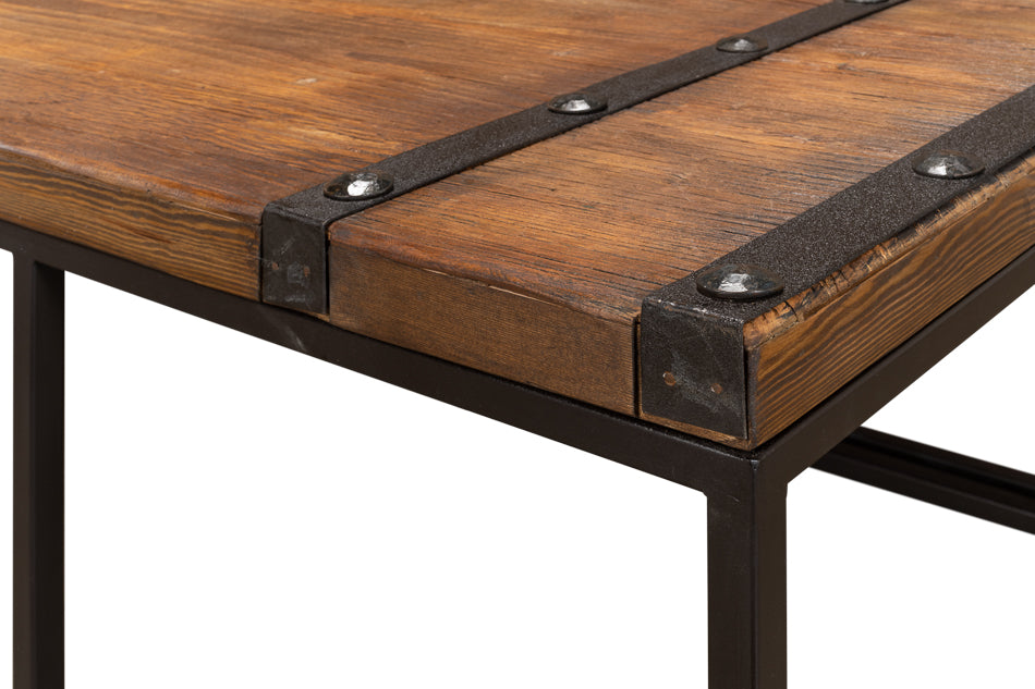 American Home Furniture | Sarreid - Antique Doors Coffee Table