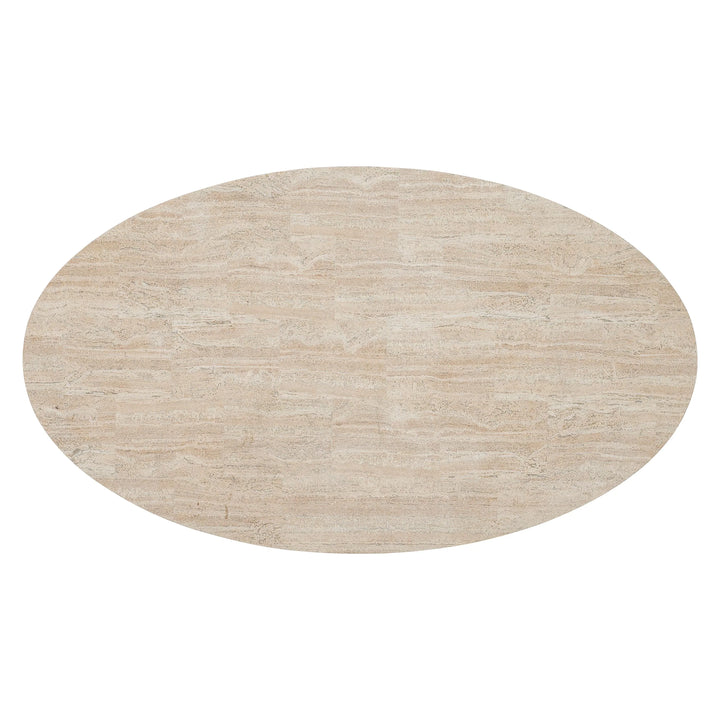 American Home Furniture Bernhardt Berkshire Oval Cocktail Table