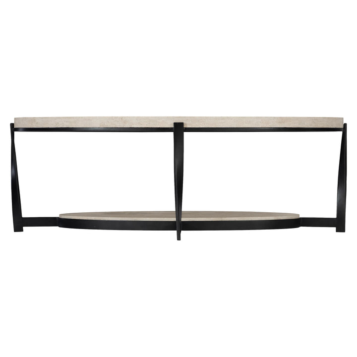 American Home Furniture Bernhardt Berkshire Oval Cocktail Table