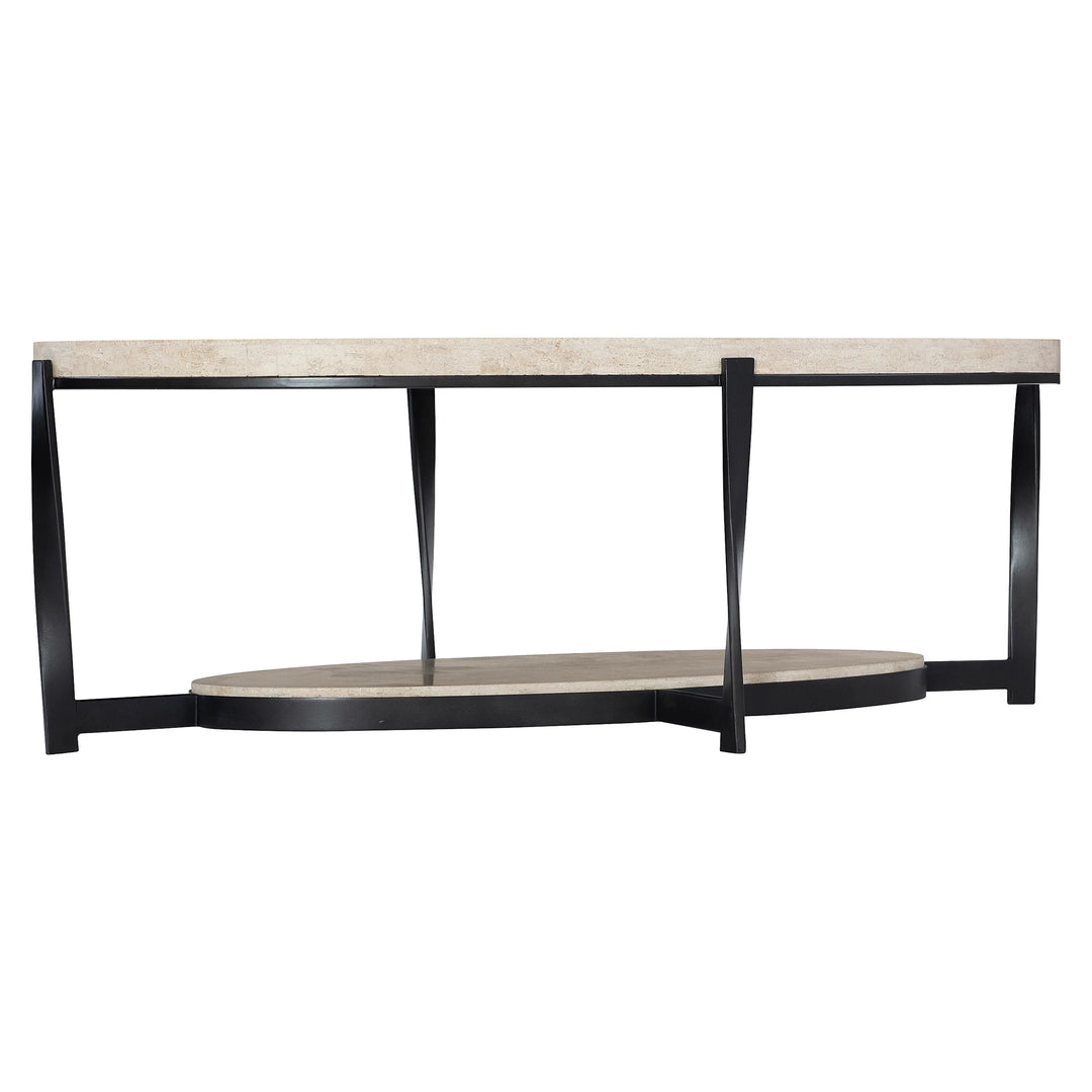 American Home Furniture Bernhardt Berkshire Oval Cocktail Table
