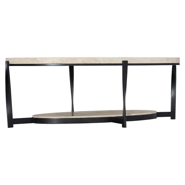 American Home Furniture Bernhardt Berkshire Oval Cocktail Table