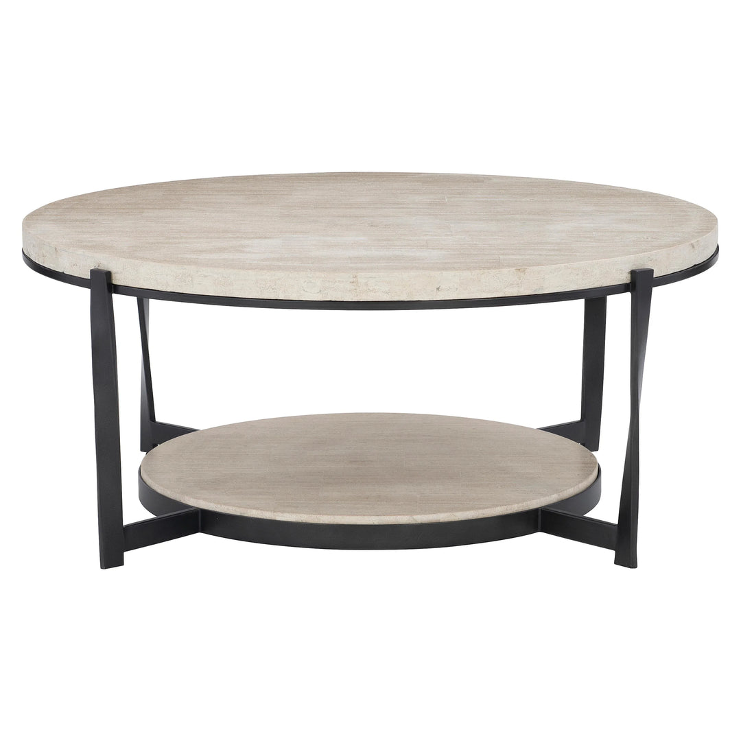 American Home Furniture Bernhardt Berkshire Round Cocktail Table