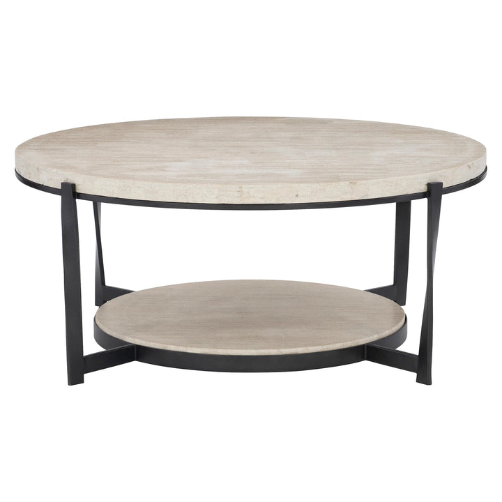 American Home Furniture Bernhardt Berkshire Round Cocktail Table