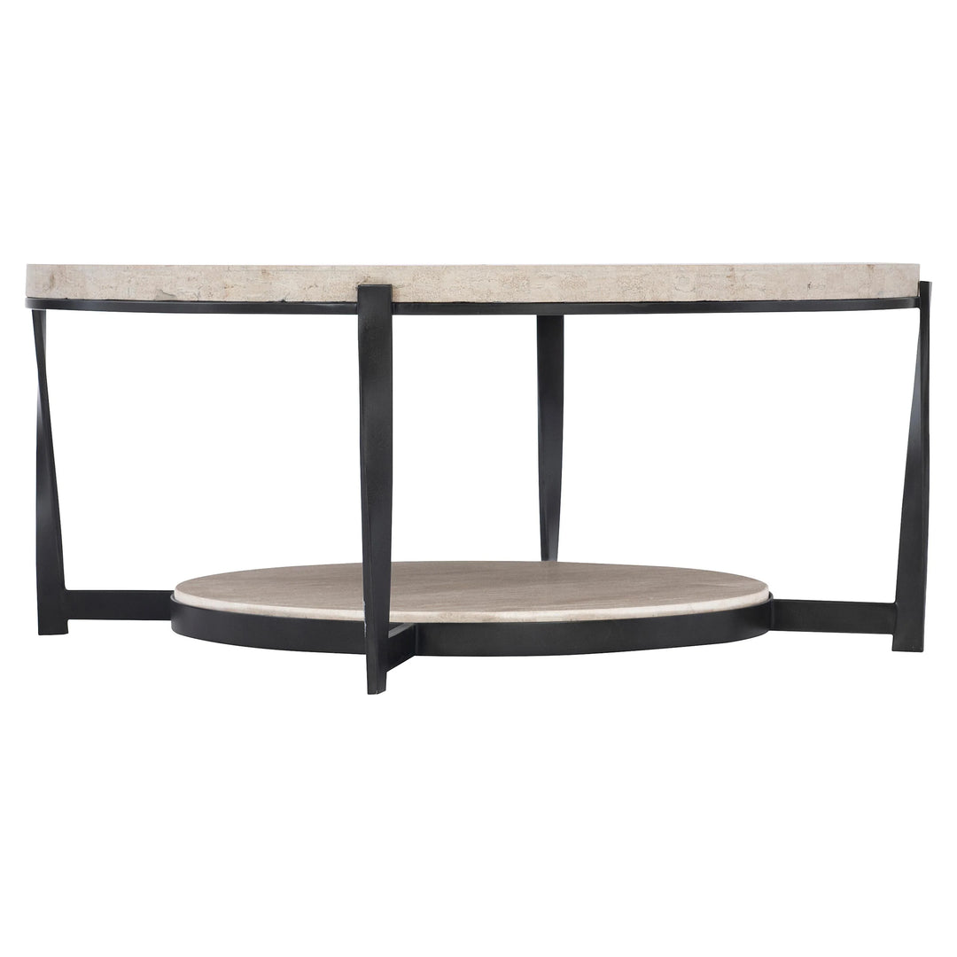 American Home Furniture Bernhardt Berkshire Round Cocktail Table