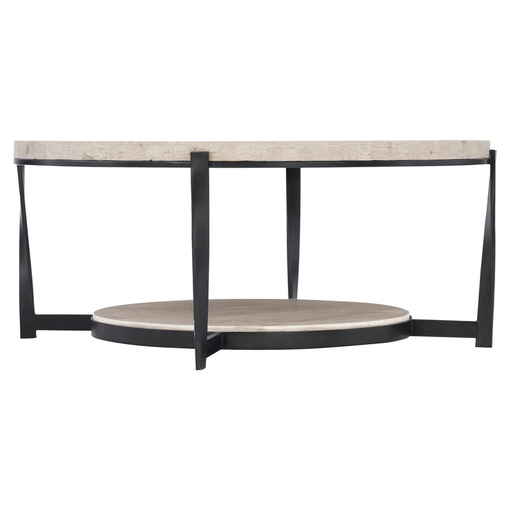 American Home Furniture Bernhardt Berkshire Round Cocktail Table