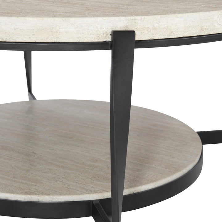 American Home Furniture Bernhardt Berkshire Round Cocktail Table