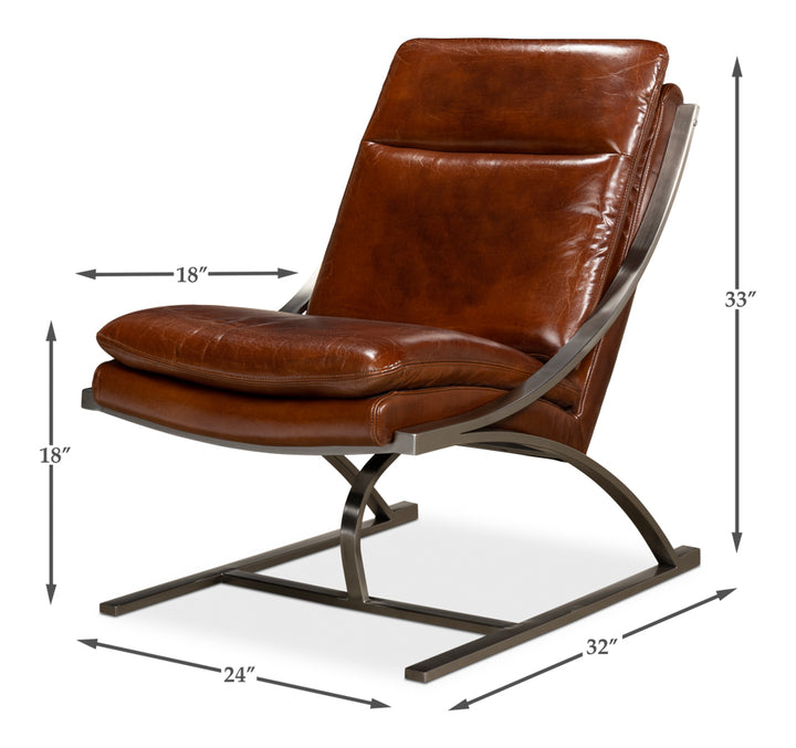 American Home Furniture | Sarreid - Mc Queen Chair