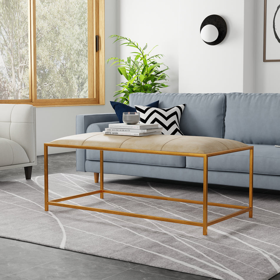 American Home Furniture | Sarreid - Montvale Coffee Table/Bench