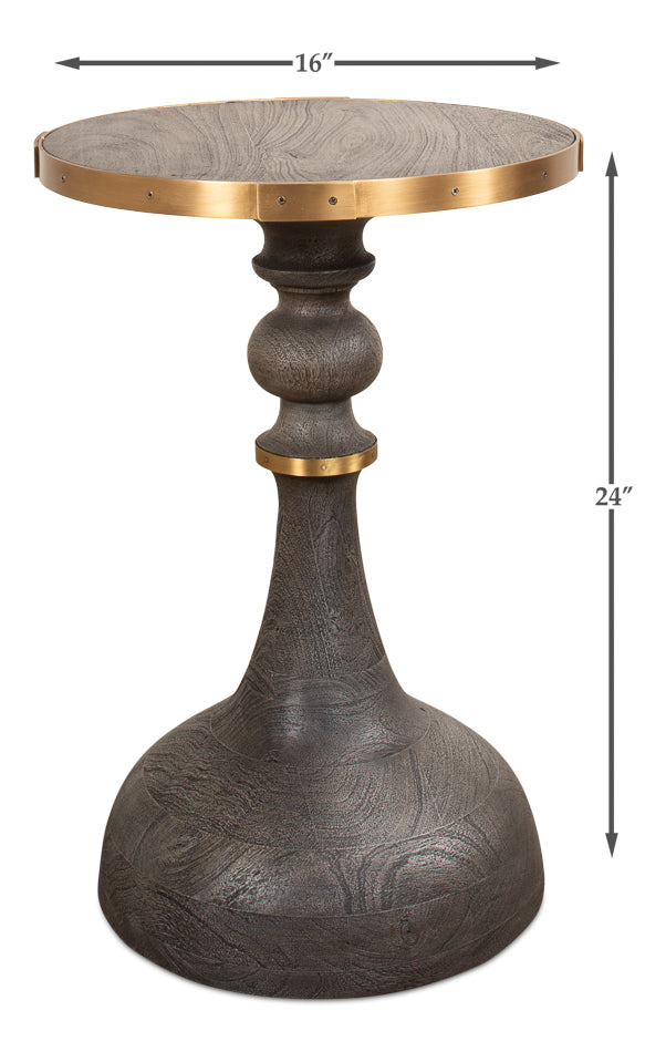 American Home Furniture | Sarreid - Upturned Goblet Side Table