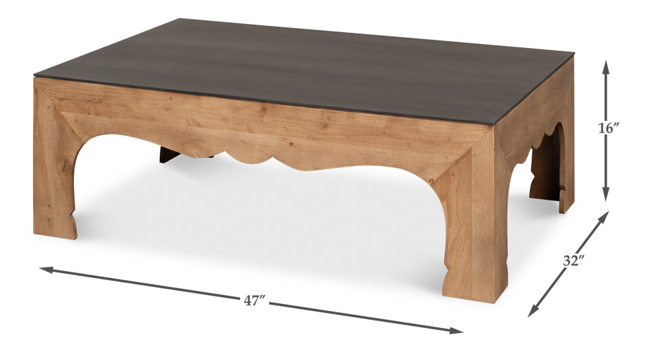 American Home Furniture | Sarreid - Casablanca Coffee Table