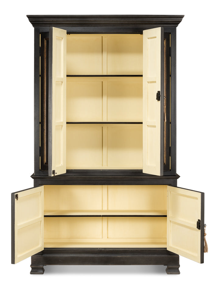 American Home Furniture | Sarreid - Painted Directoire Style Bookcase