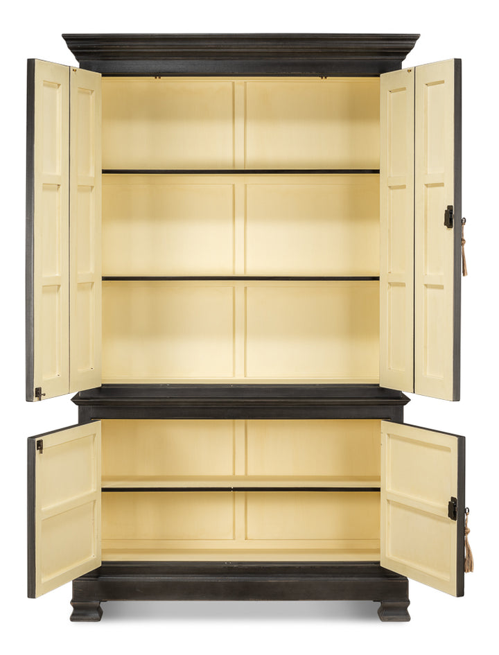 American Home Furniture | Sarreid - Painted Directoire Style Bookcase