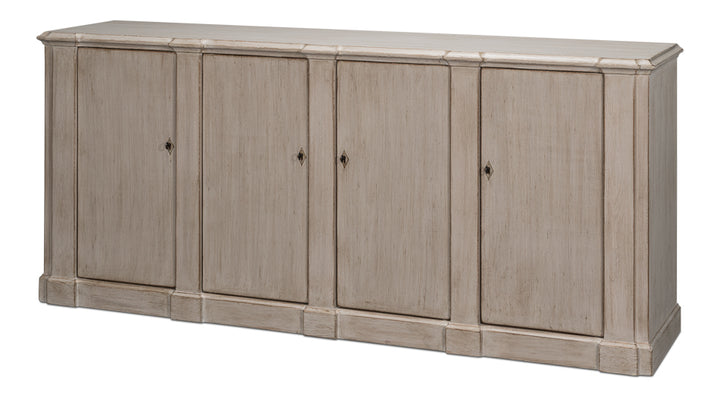 American Home Furniture | Sarreid - Villefranche Sideboard - Stone Grey