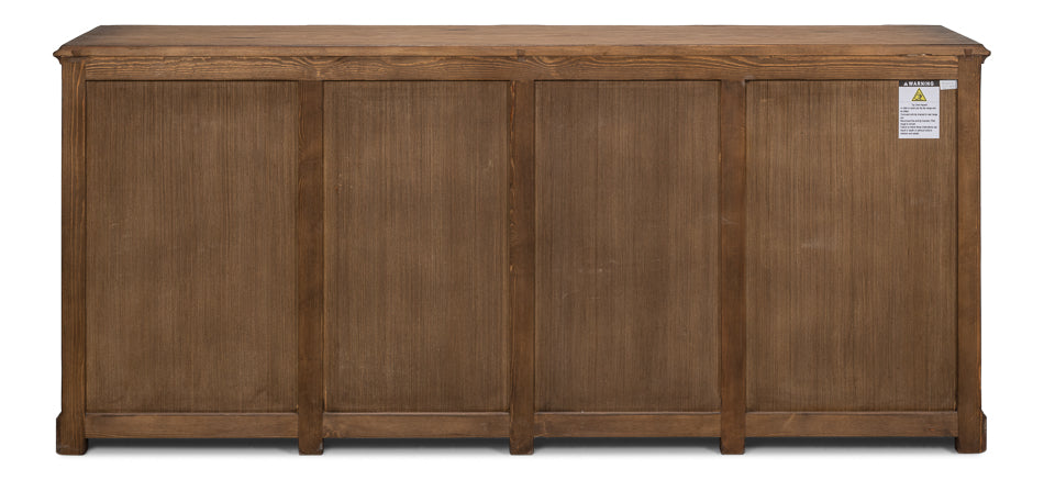 American Home Furniture | Sarreid - Villefranche Sideboard - Brown