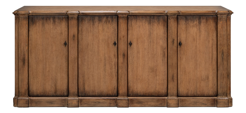 American Home Furniture | Sarreid - Villefranche Sideboard - Brown