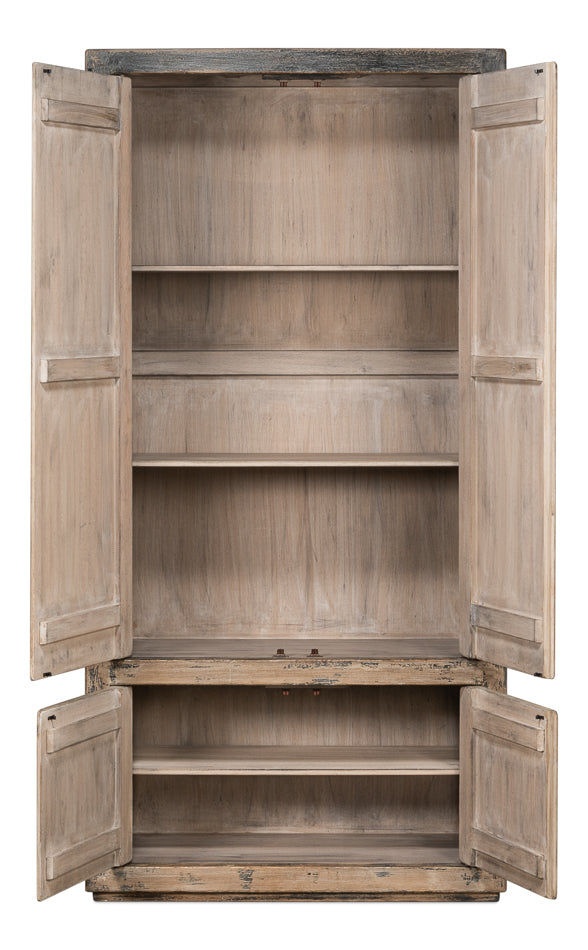 American Home Furniture | Sarreid - Chamonix Tall Cupboard