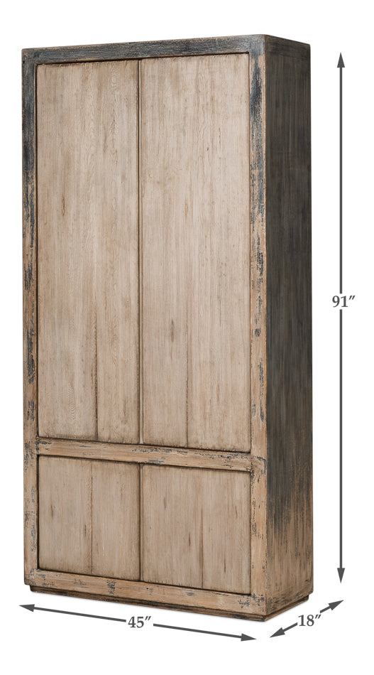 American Home Furniture | Sarreid - Chamonix Tall Cupboard