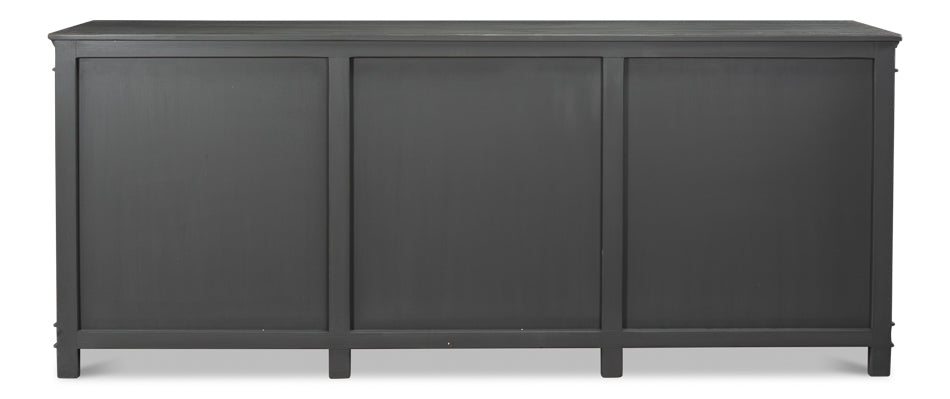 American Home Furniture | Sarreid - Marksman Sideboard - Concrete Grey