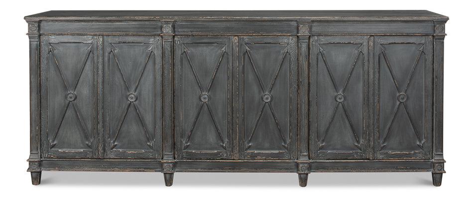 Sarreid Marksman Sideboard - Concrete Grey SIDEBOARDS + CREDENZAS