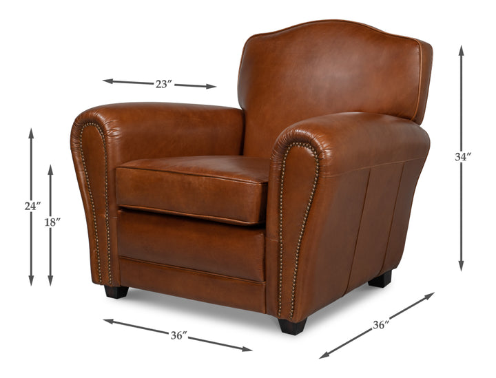 American Home Furniture | Sarreid - Elite French Club Chair