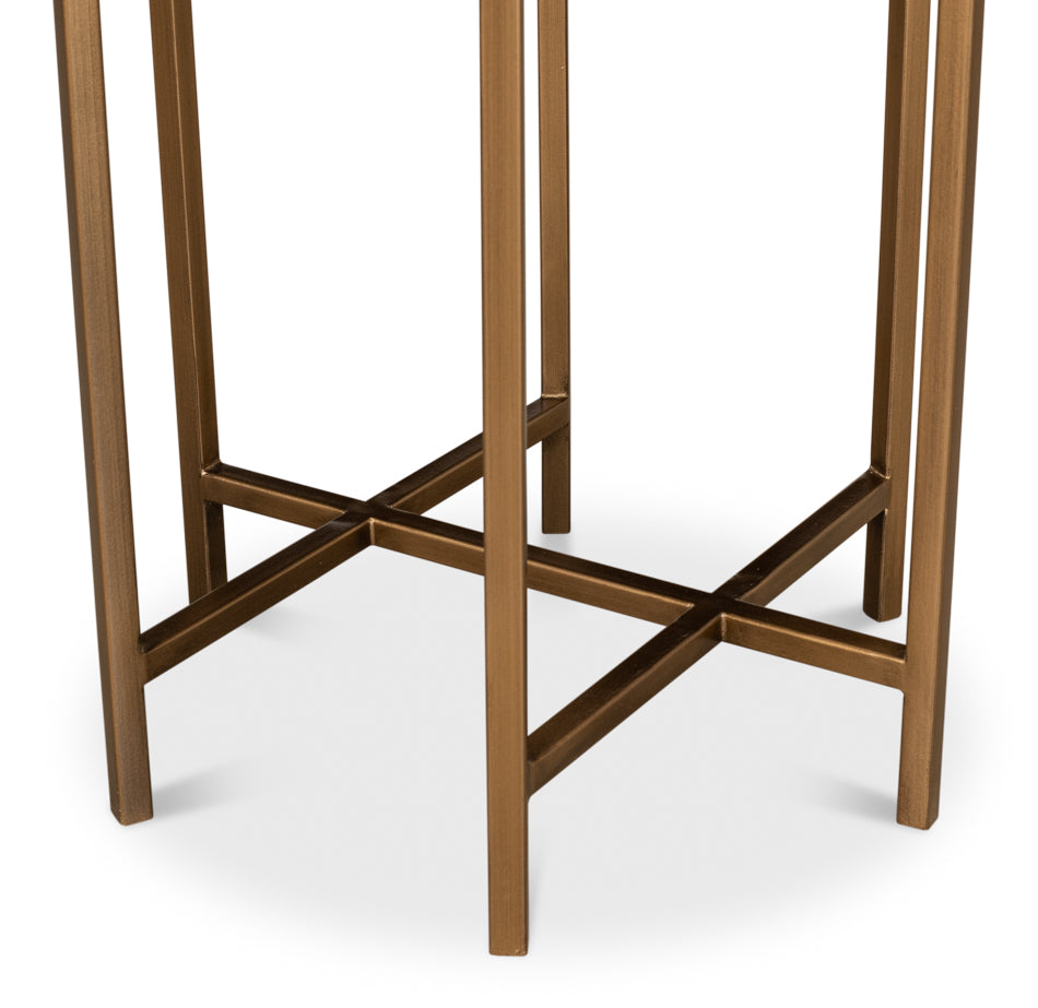 American Home Furniture | Sarreid - Hobart Side Table