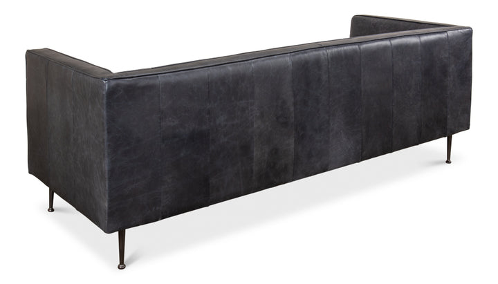 American Home Furniture | Sarreid - Lexington Sofa Nottinghill Grey Leather