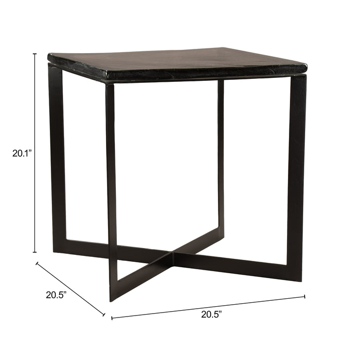 Mysa Side Table Black - 110960