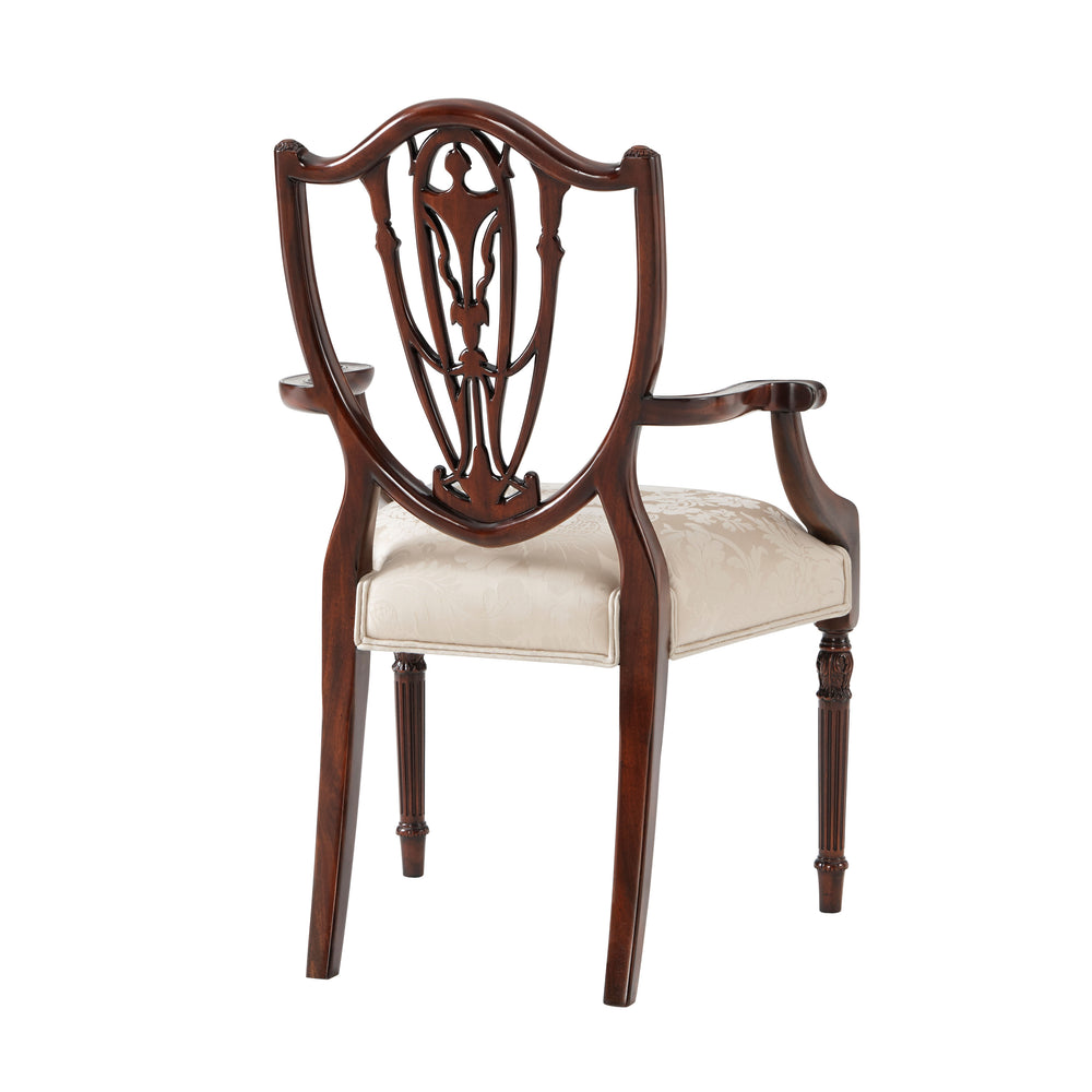 American Home Furniture | Theodore Alexander - The Hidden Vase Armchair - Set Of 2