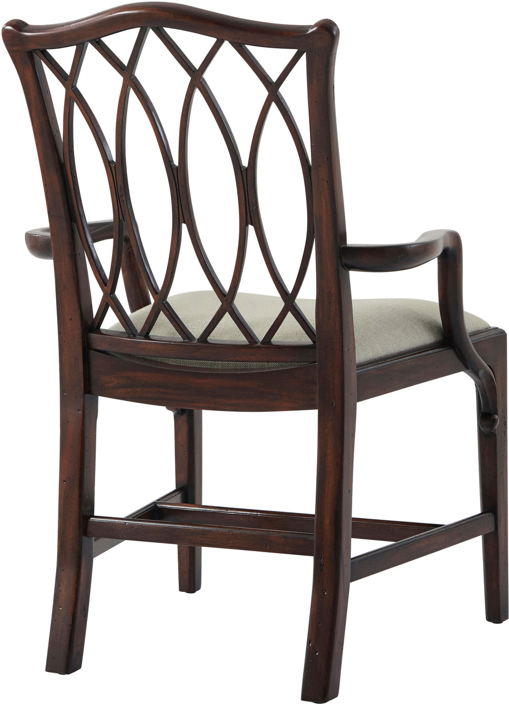 American Home Furniture | Theodore Alexander - The Trellis Dining Armchair - Set Of 2