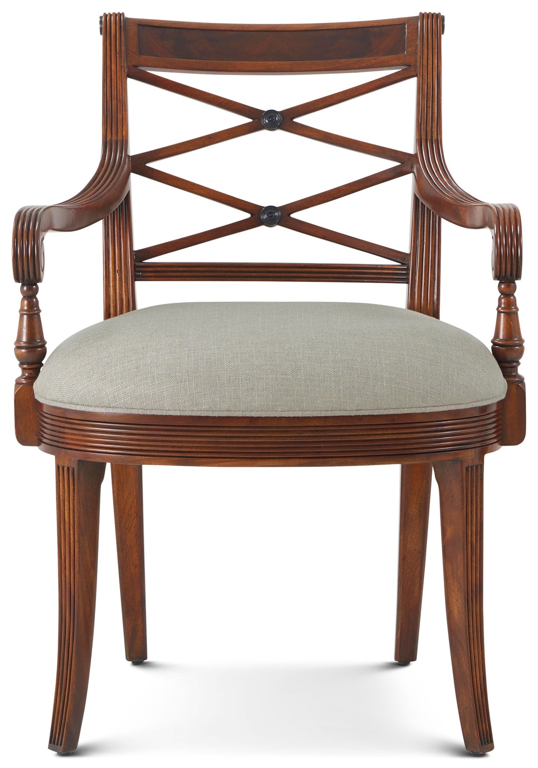 Theodore Alexander The Regency Visitor's Armchair - Set of 2