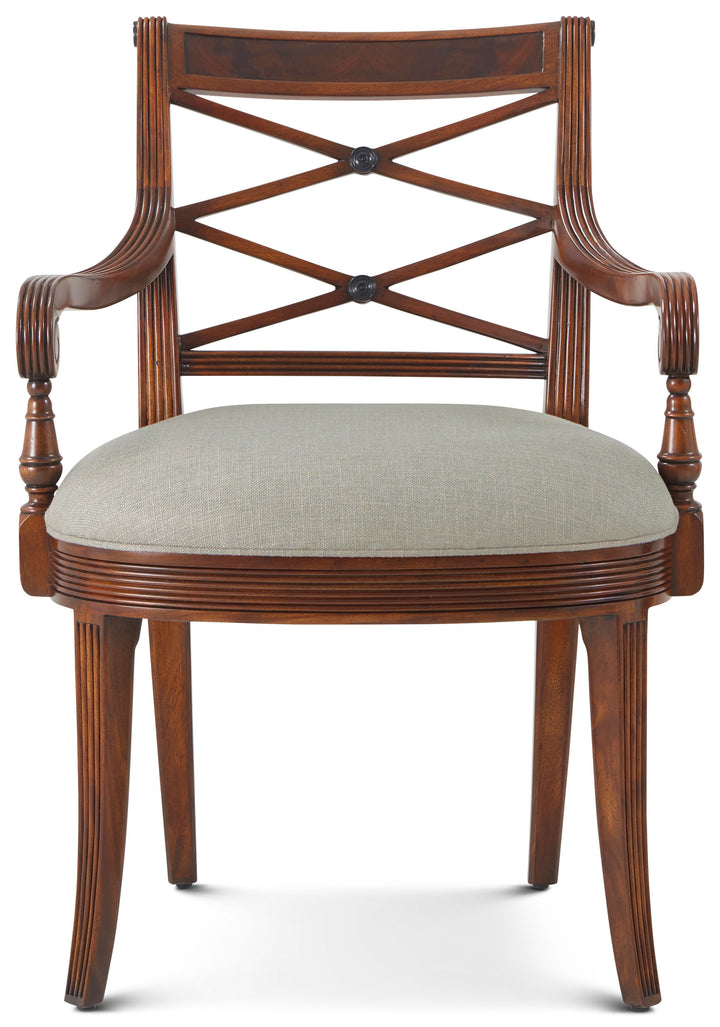 Theodore Alexander The Regency Visitor's Armchair - Set of 2