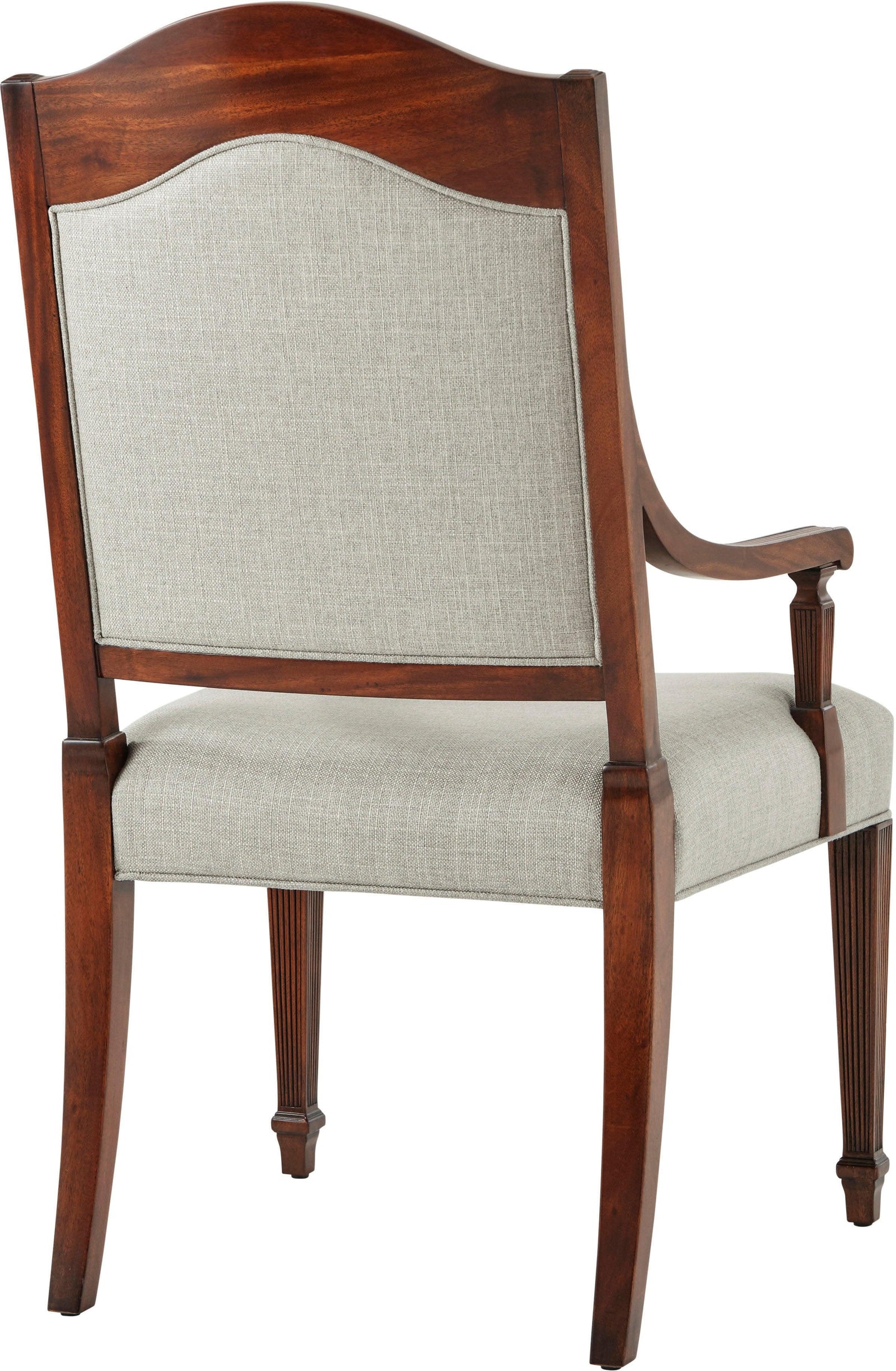Theodore Alexander Sheraton's Satinwood Armchair - Set Of 2 DINING CHAIRS