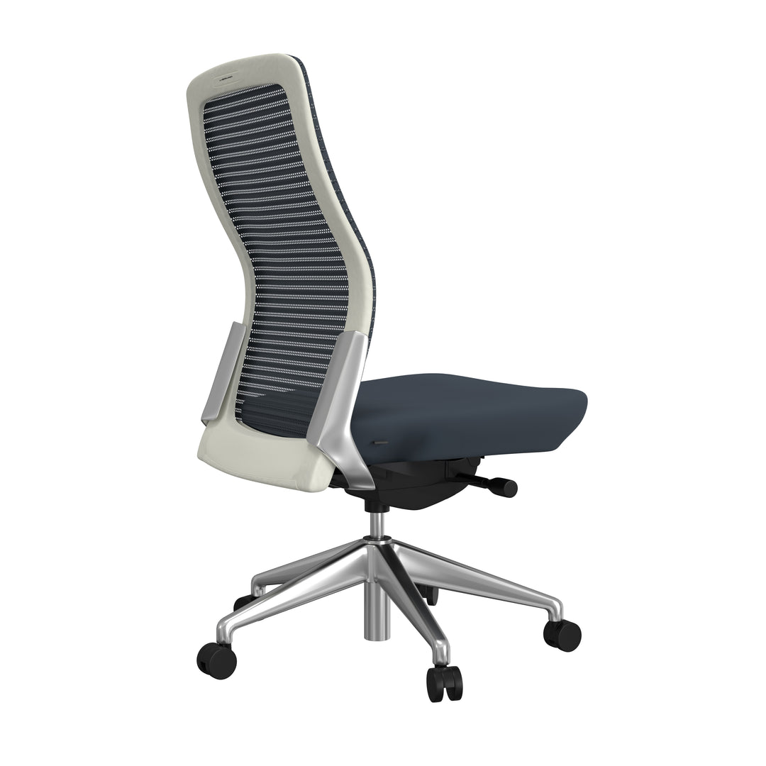 Gray/White/Polished Aluminum