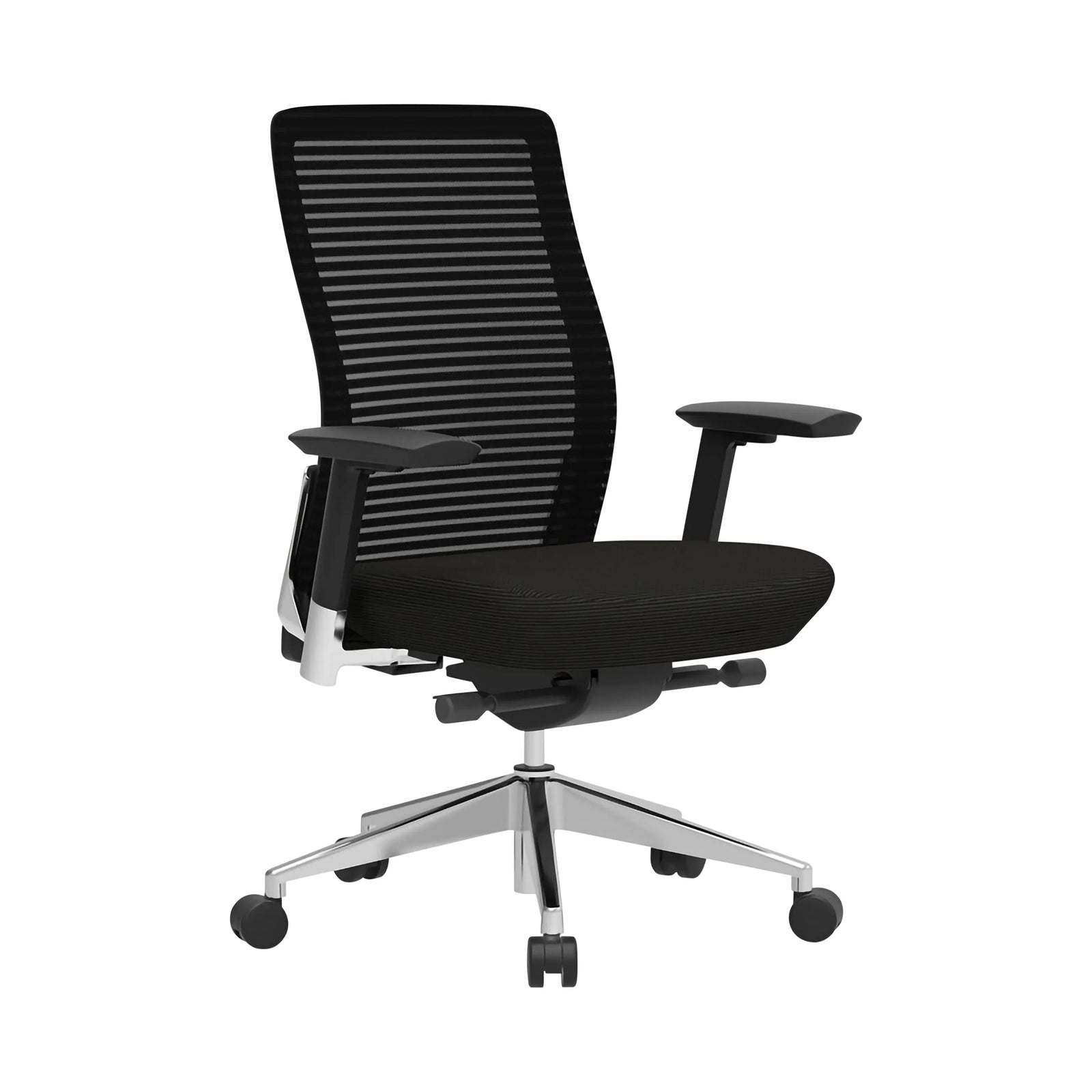 Black/Polished Aluminum