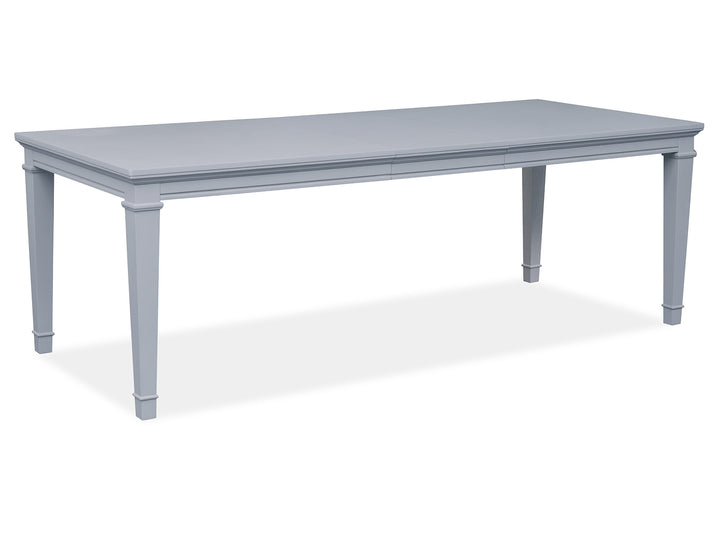 Charleston Harbor Gray Grey Extendable Rectangular Dining Table - D5611-20GY