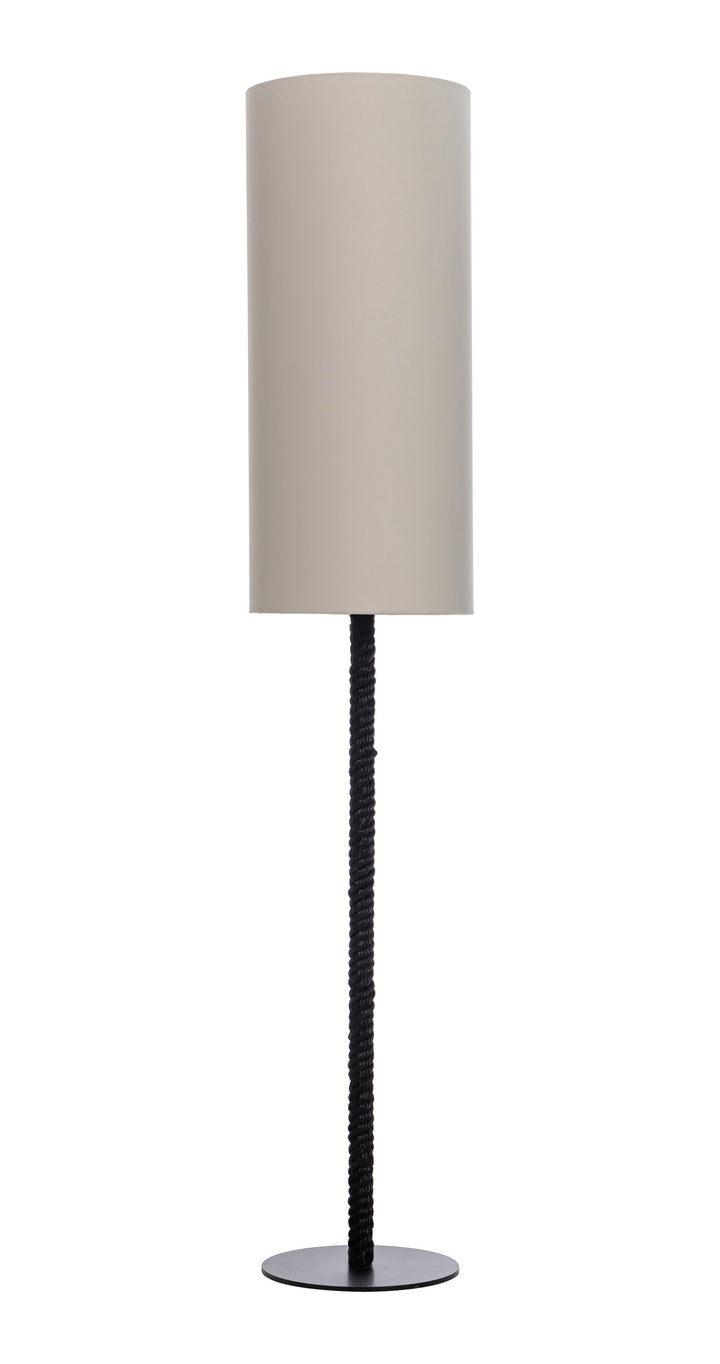 Lumaris Solar Floor Lamp Black
