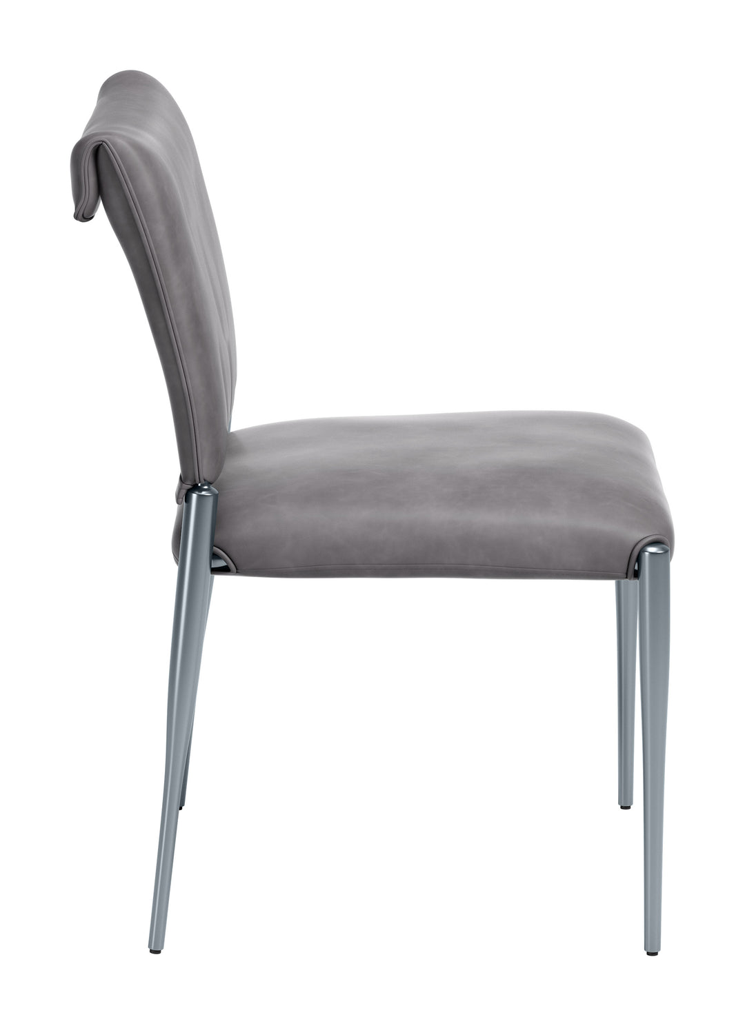Freesia Dining Chair (Set of 2) Charcoal Gray