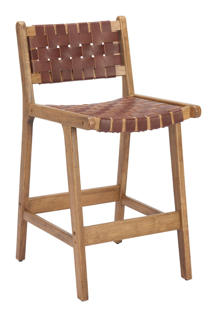 Feder Counter Stool (Set of 2) Brown