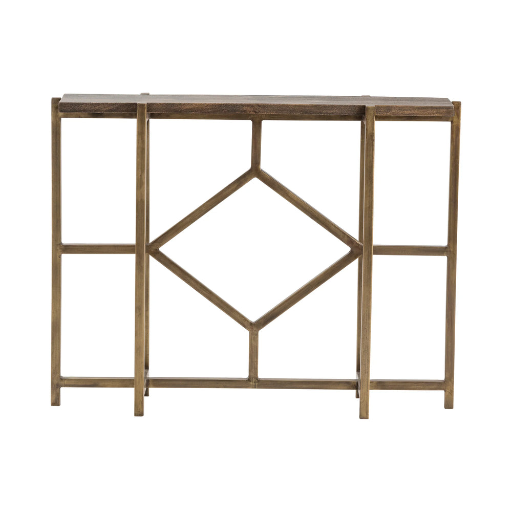 Diamond Console Table - AmericanHomeFurniture